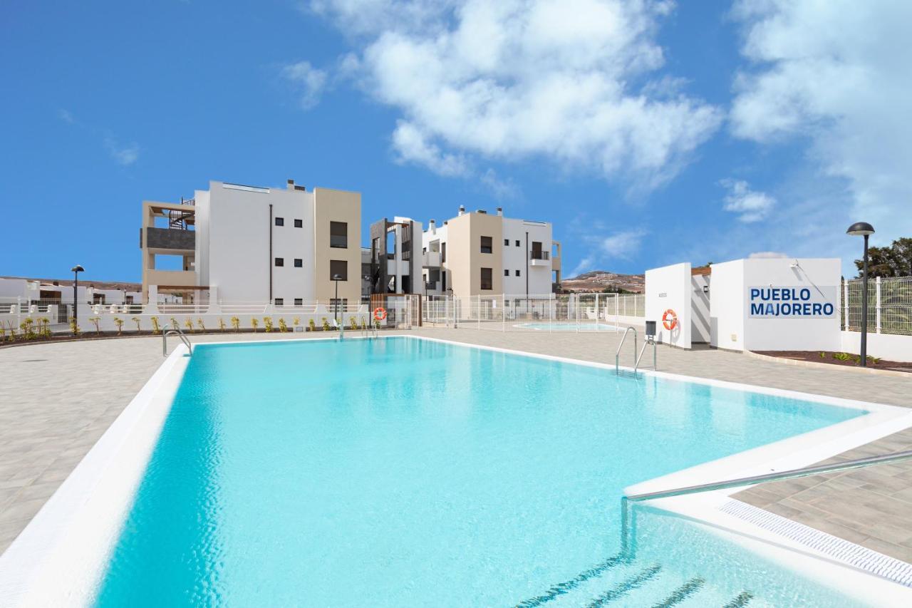 Homeforguest Flat With Large Terrace In Modern Residential Complex With Swimming Pool Caleta de Fuste Exterior foto